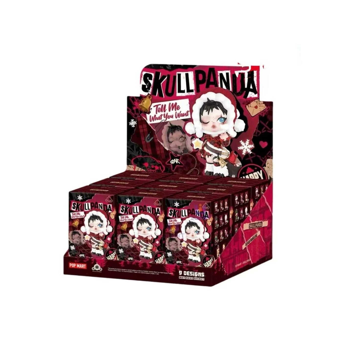 POP MART SKULLPANDA Tell Me What You Want Series (9 Blind Boxes)
