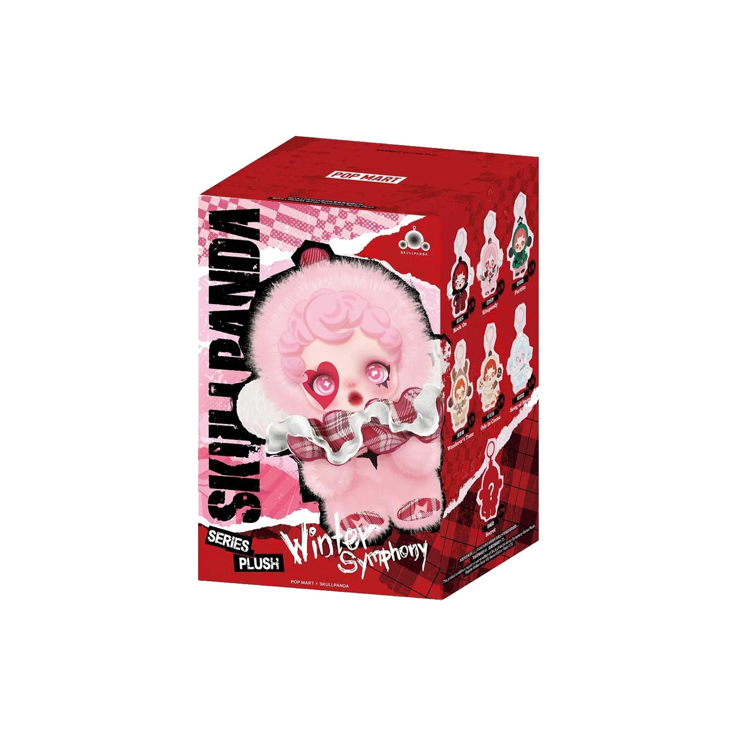 POP MART SKULLPANDA Winter Symphony Series Plush (6 Blind Boxes)