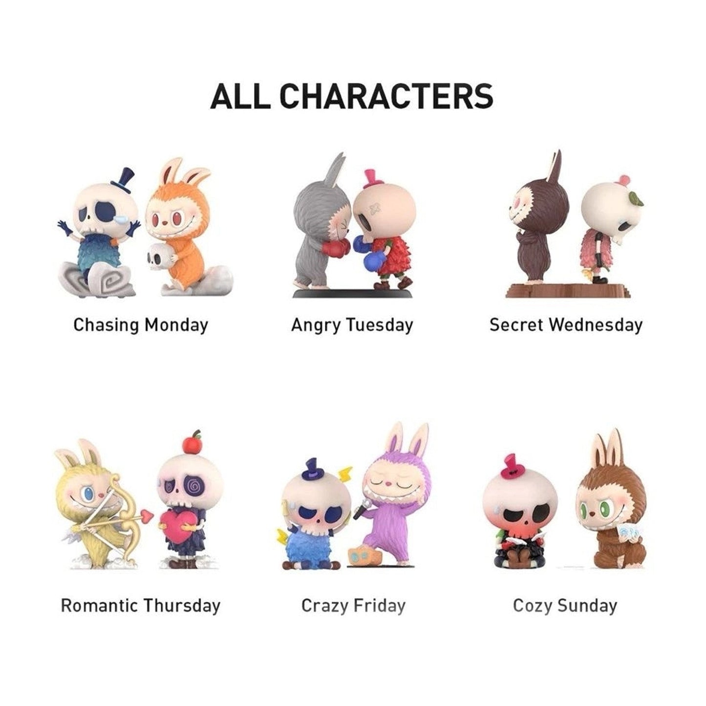 POP MART The Monsters Mischief Diary Series LABUBU&TYCOCO (Single Blind Box)