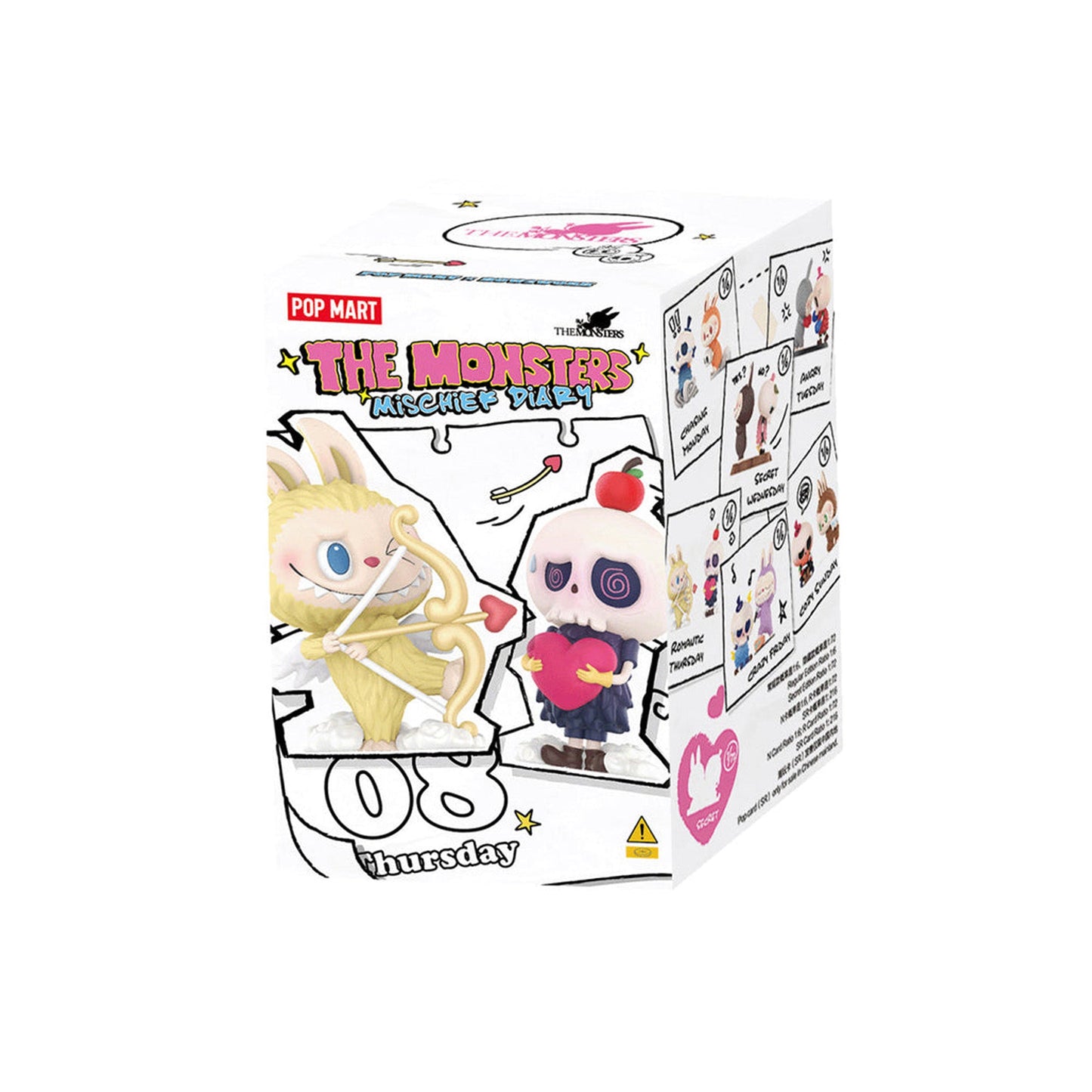 POP MART The Monsters Mischief Diary Series LABUBU&TYCOCO (Single Blind Box)