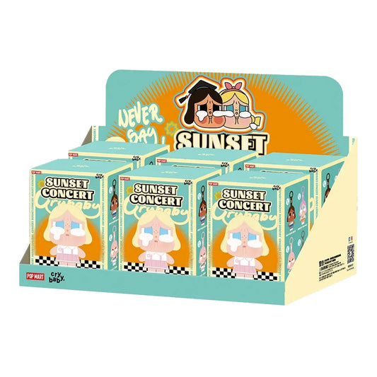 POP MART Crybaby Sunset Concert Series Plush Pendant (6 Blind Boxes)