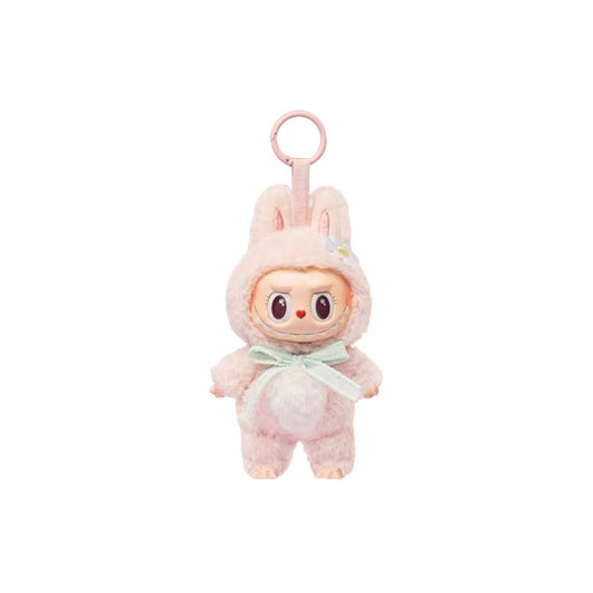 POP MART LABUBU Mokoko Close to Sweet Vinyl Plush Doll Pendant Keychain