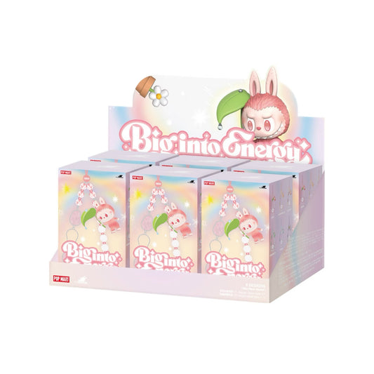 POP MART Labubu The Monsters Big into Energy Series Phone Charm Sealed Case (6 Blind Boxes)