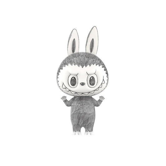 POP MART The Monsters MEGA LABUBU Sketch 400% (2024)